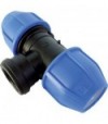 Tee A Compressione Filetto Femmina Pn16 Mm 40X1"F