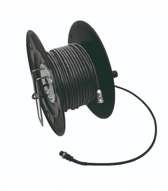 Cavo 30mt Flessibile a Caduta di Supporto a Vita con Avvolgicavo