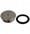 Tappo Inferiore Fustino Serbatoio Inox 1"M + Oring