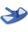 Domus Spazzola Piscina Aspirante Rettangolare Domus Attacco Mm 28 Tubo Mm 32/38 Cm 29X13
