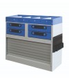 Carbox 2 Allestimento per Furgoni L 1014 x H 834 x P 360 mm