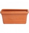 Fioriera Festonata Prestige Resina Terracotta Cm 80X39 H.Cm 35