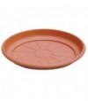 Ics Sottovaso Tondo Erica Ics Pp Terracotta X Vaso Cm 46