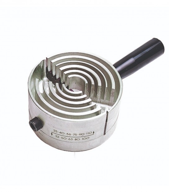 Alesatore Sbavatore Manuale Universale da 25 a 110