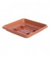 Ics Sottovaso Quadro Laurus Ics Pp Terracotta X Vaso Cm 35X35