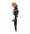 G.F. Irrigatore A Settori 4 Jet Lift Su Puntale Gf Plastica Innesto Rapido 8004-3670