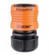 Claber Raccordo Rapido Stringitubo + Stop Claber 1/2+Aquastop Self 8603