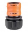 Claber Raccordo Rapido Stringitubo + Stop Claber 3/4+Aquastop Self 8605