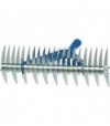 Agef Rastrello Aeratore Doppio Agef Acciaio Denti 11/21 Cm 39 O.Mm 26