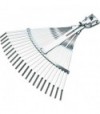 Agef Scopa Giardino A Ventaglio A Morsetto 851B Agef Acciaio Zinc Cm 39/48X41,5 O.Mm 26