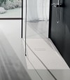 Piatto doccia effetto pietra CUSTOM TOUCH 140 x 80 x 3,5 cm bianco