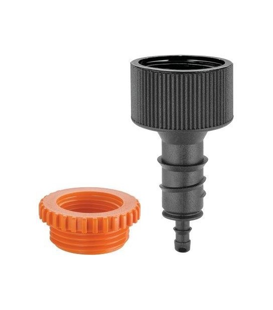 Claber Presa A Rubinetto Portagomma Mix Self Claber Rainjet 91345 1/2-3/4F 1/2+1/4