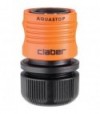 Claber Raccordo Rapido Stringitubo + Stop Claber 5/8+Aquastop Self 8567