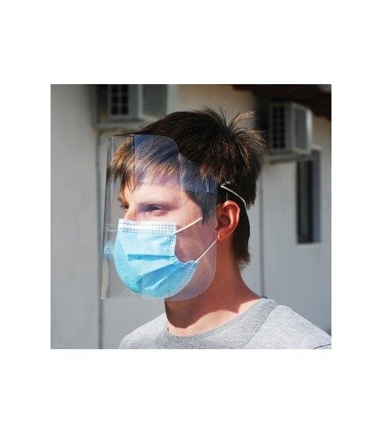 Visiera Protettiva Vision Pet Trasparente Cm 22X31