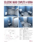 Kit Bagno disabile completo a norma