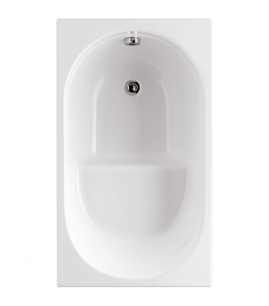 Vasca Rettangolare Gea Con Seduta Solo Guscio 120X70 Cm