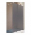 Parete Doccia Walk-In Itaca Vetro Grey Sp.8 Mm Profilo Cromo 157,5-160 Cm