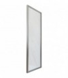 Parete Doccia Fissa Kuadro Vetro Trasparente 77,5-80 Cm