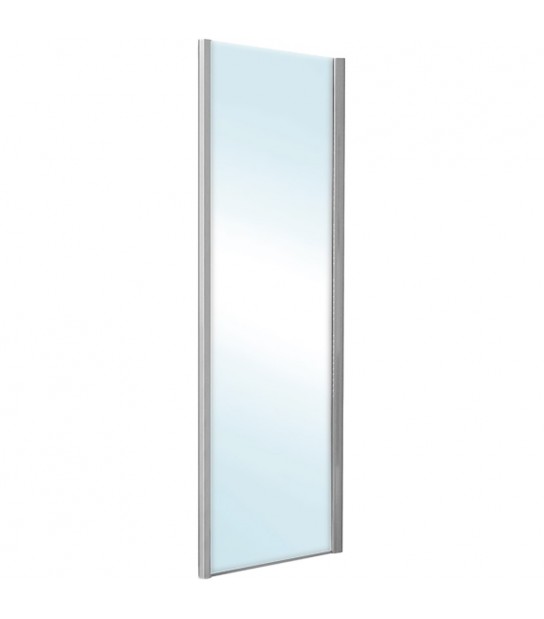 Parete Doccia Fissa Simply 2.0 Vetro Stampato C Profilo Cromo 88,5 - 90,5 Cm