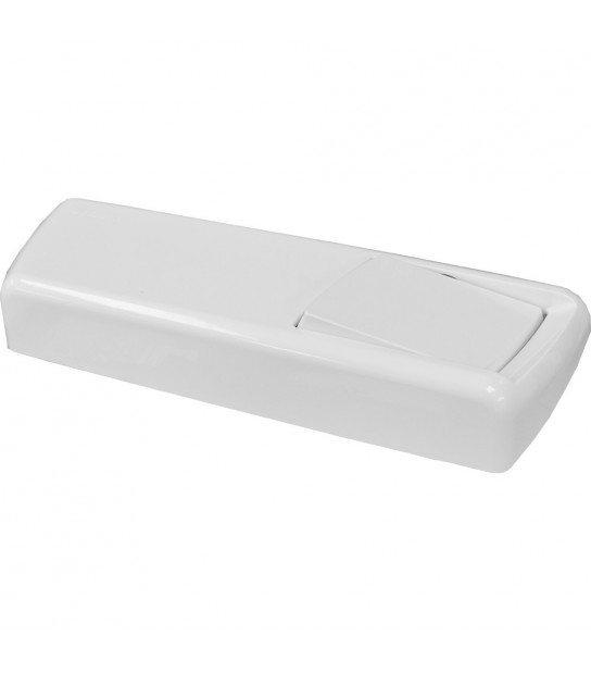 Coperchio Con Tasto Di Scarico Per Cassetta A Zaino Ap123 Bianco