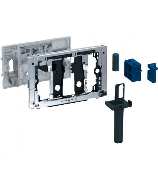 Sistema Duofresh Geberit Con Igienizzante Per Cassetta Sigma 8 Cromato/Lucido