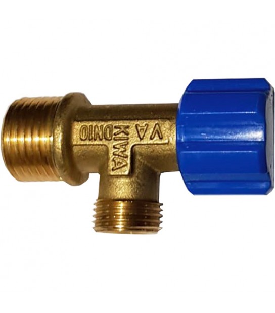 Rubinetto D'Arresto Tipo Geberit 1/2 + 3/8