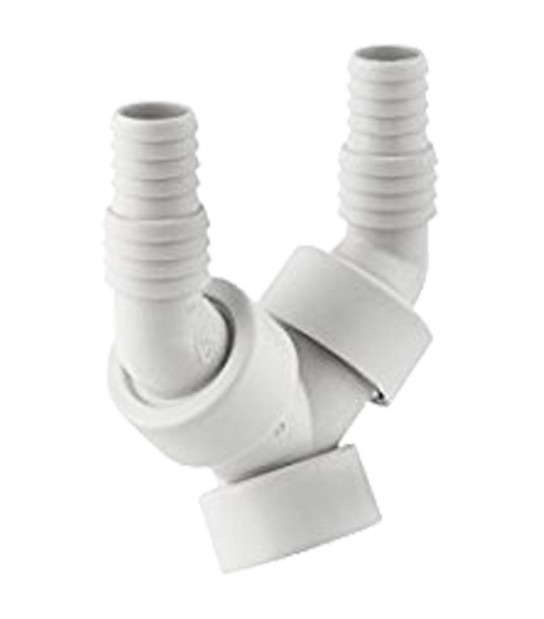 Attacco Doppio Lavatrice E Lavastoviglie 1 X D.19/23 Mm