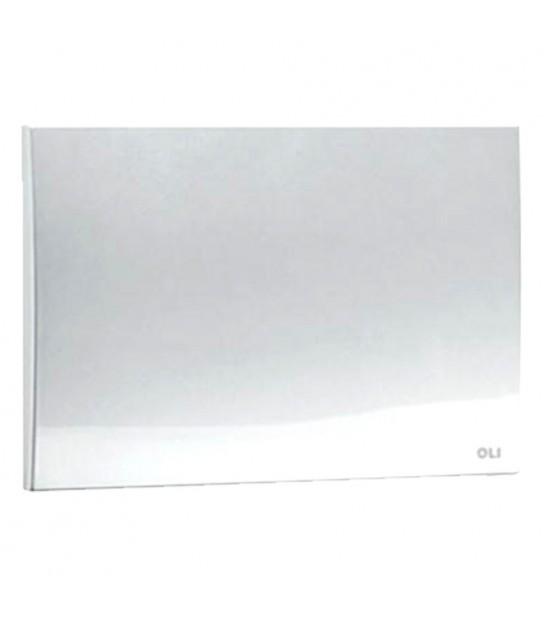 Placca Cieca Per Cassetta Di Scarico Pneumatica Oli74 Bianca