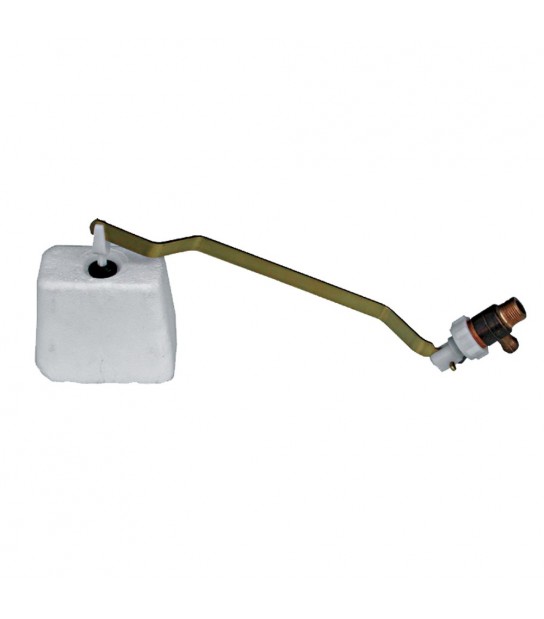 Rubinetto Galleggiante Con Attacco Centrale Per Cassetta Incasso Rame Completo