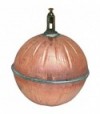 Sfera Galleggiante Tonda In Rame Con Raccordo Passante D.150 Mm