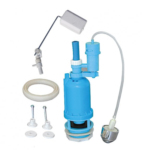 Batteria Di Scarico Pneumatica Per Cassetta Monoblocco Attacco Laterale/Inferiore 3/8