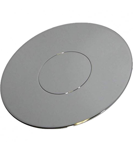 Pulsante Rotondo Tipo Catis Cromo