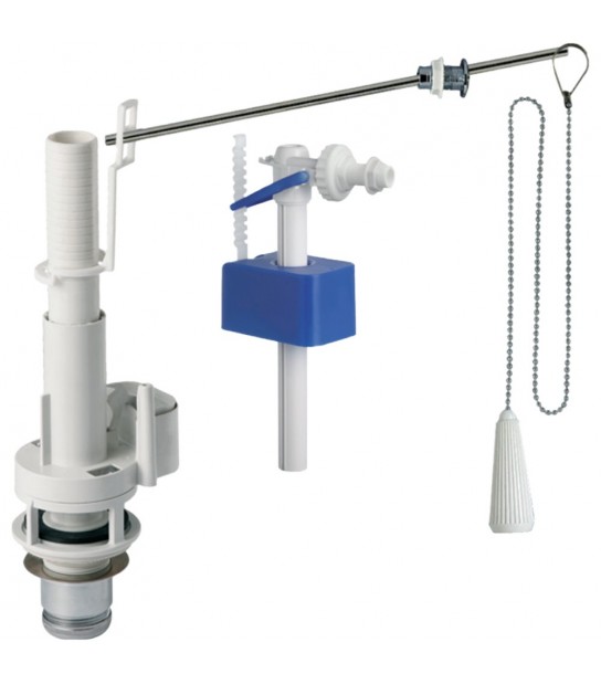 Kit Di Scarico Per Cassetta Alta + Galleggiante 3/8