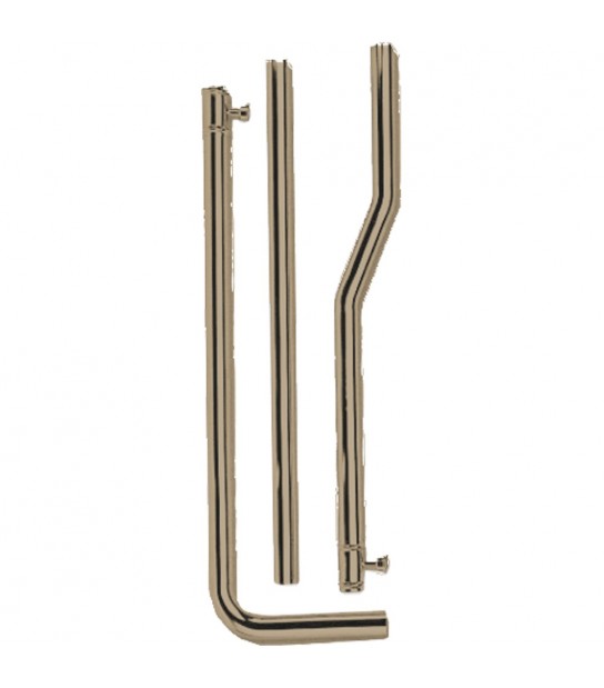 Tubo Di Risciacquo Esterno In Ottone Per Cassetta Alta Bronzo D.30 X 180 Cm