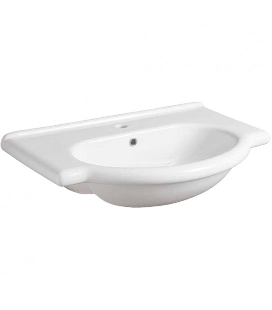 Lavabo Consolle In Ceramica 65 Cm