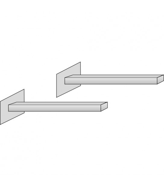 Mensole Metalliche Di Fissaggio Linea Coppia