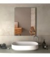 Specchio Filo Lucido Con Ingranditore Integrato 60 X 80 Cm