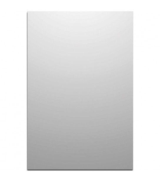 Specchio Da Bagno Rettangolare Filo Lucido 70 X 80 Cm