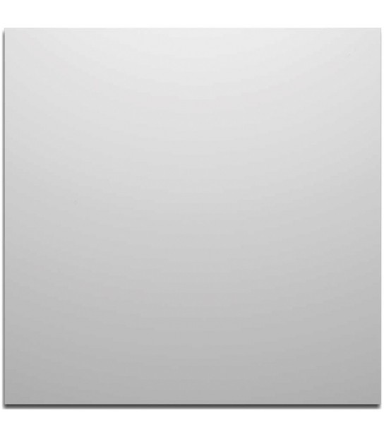 Specchio Da Bagno Quadrato Filo Lucido 70 X 70 Cm