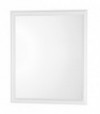 Specchio Rettangolare Con Cornice In Abs Bianca L.50 X H.60 Cm