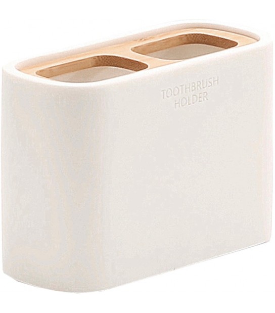 Portaspazzolini Ninfea Bianco Matt