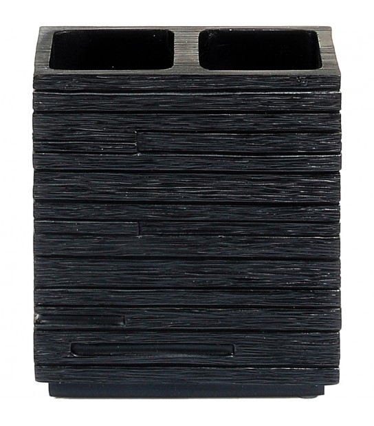 Portaspazzolini Quadrotto Nero