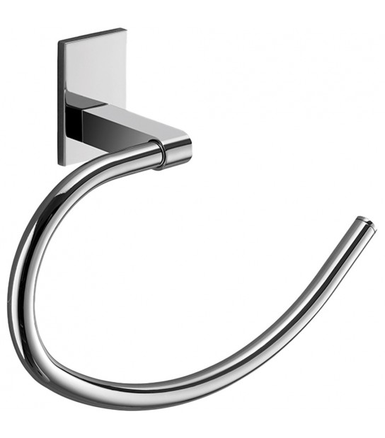 Portasalviette Ad Anello Maine Cromo