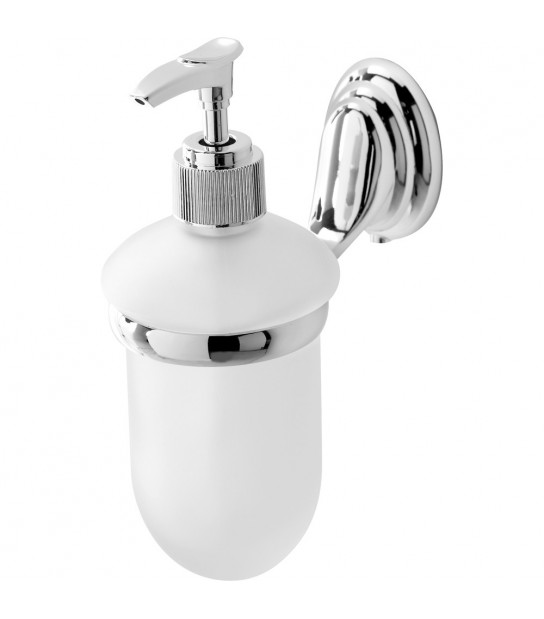 Dosatore Con Erogatore Facile Cromo /Vetro