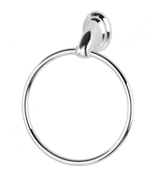 Portasalviette Ad Anello Facile Cromo