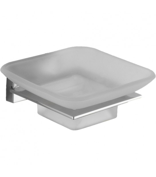 Portasapone Giulia Cromo-Vetro