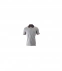 Polo da lavoro grigio/arancione manica corta taglia XXL in cotone 100% Kapriol