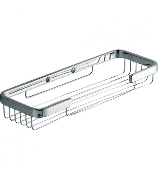 Mensola Portaoggetti Doccia In Filo Alaska Cromo