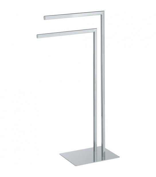 Piantana Portasalviette Felix Con 2 Braccia Cromata