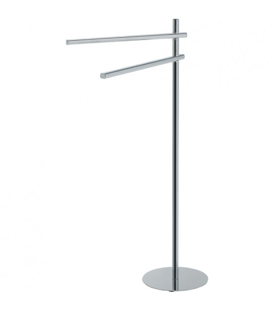 Piantana Portasalviette Circe Con 2 Braccia Cromata